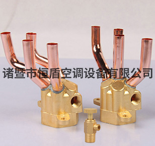 集水頭四進四出空調配件 空調配件